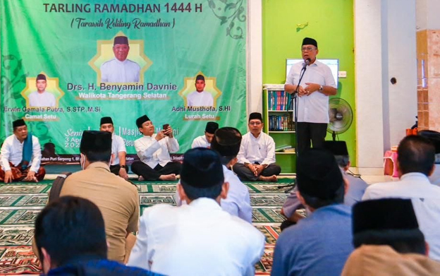Safari Ramadan, Benyamin Ajak Warga Jaga Inflasi dengan Tidak Konsumtif