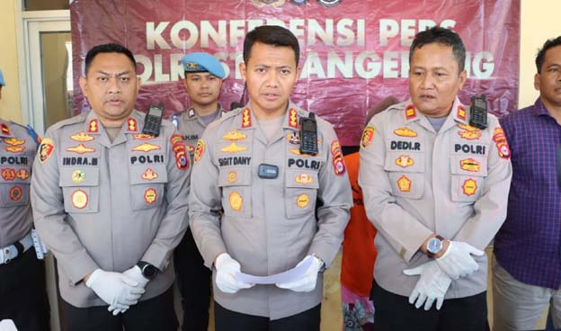 Polresta Tangerang Tangkap Ibu Pembuang Bayi di Bantaran Kali Kronjo