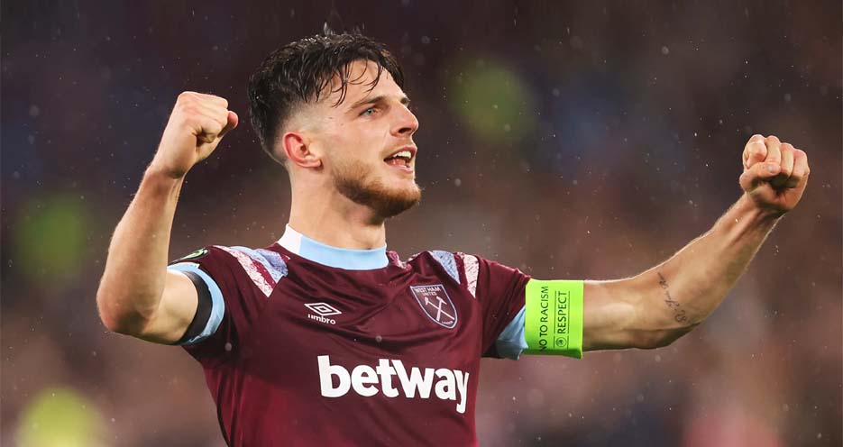 West Ham United Pasang Harga Rp2,2 Trilun untuk Declan Rice