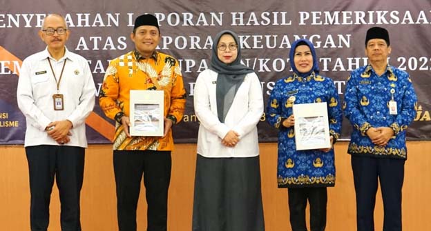 Pemkab Serang Kembali Raih Opini WTP BPK RI