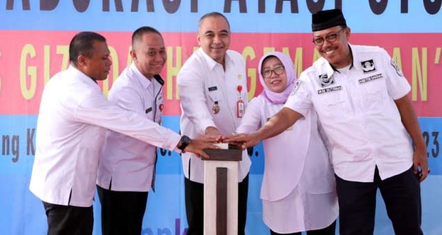 Atasi Stunting, Zaki Luncurkan Pos Gizi, DASHAT dan GEMARIKAN