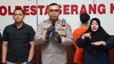Polresta Serang Kota Ungkap Kasus Pemerkosaan Disertai Pencurian