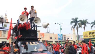 Kawal Buruh, Polres Metro Terjunkan 425 Personel Gabungan
