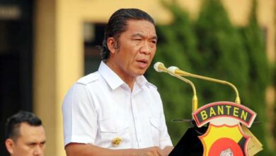 Al Muktabar Pimpin Apel Deklarasi Polisi RW di Mapolda Banten