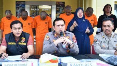 Polres Serang Ringkus Pelaku Begal Motor Modus Debt Collector