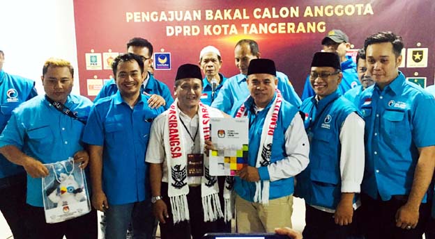 Partai Gelora Kota Tangerang Daftarkan 43 Bacaleg ke KPU