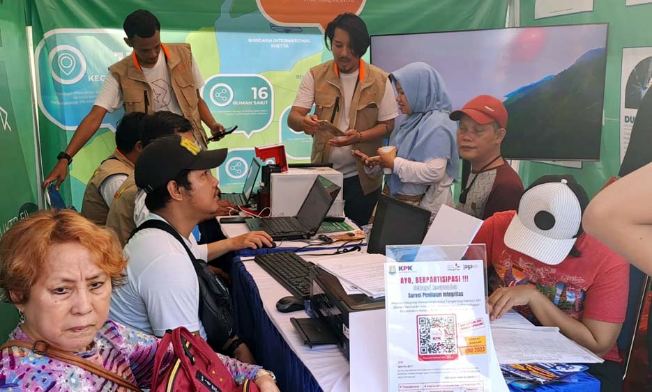 Berikan Pelayanan Prima, Disdukcapil Kota Tangerang Buka Stand Pelayanan Digital