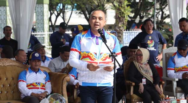 Bupati Tangerang Membuka Invitasi Olahraga Tradisional