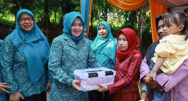 Penanganan Stunting, TP PKK Banten Apresiasi Kabupaten Lebak