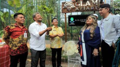 Sachrudin Resmikan Glam Aviary di Perumahan Banjar Wijaya