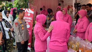 HUT Bhayangkara ke-77, Polda Banten Gelar Bazar Kearifan Lokal