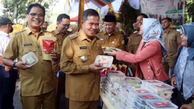 DKP3 Kota Serang Gelar Bazar Pangan Murah di Areal Puspemkot