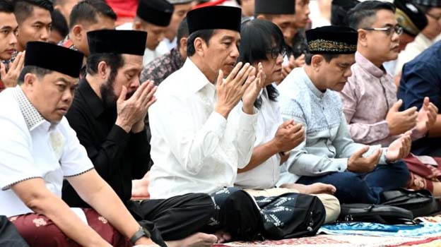 Presiden Lakukan Shalat Idul Adha Bersama Masyarakat Yogyakarta