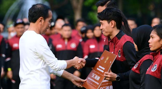 Presiden Berikan Bonus Rp289 Miliar untuk Atlet SEA Games ke-32