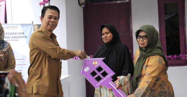 Koperasi AKR Syari'ah Bangun 27 Rumah Layak Huni di Cisoka