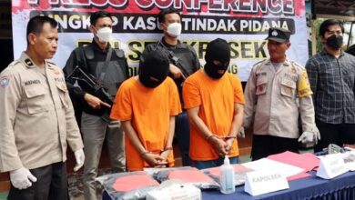 Kompak Curi Motor, Polsek Kresek Tangkap Mertua dan Menantu