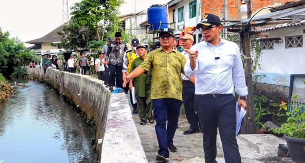 Tinjau Reni Jaya Pamulang, Pilar: Harus Bebas dari Banjir