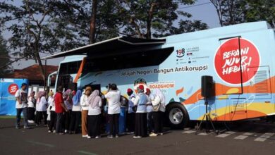 Road Show Bus KPK Sosialisasi Anti Korupsi di Kota Tangerang