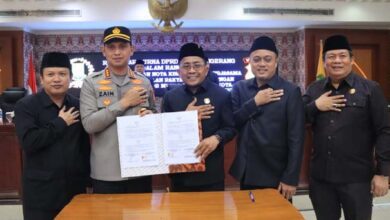 DPRD Kota Tangerang Teken MoU Dengan Polres Metro Tangerang Kota