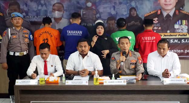 Polda Banten dan Jajaran Berhasil Tangkap 5 Pelaku Kasus TPPO