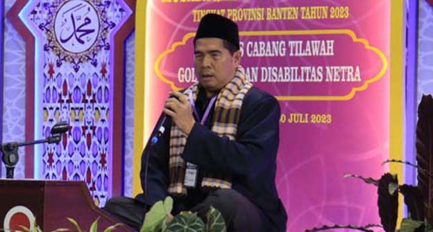 Peserta Disabilitas MTQ XX Cabang Tilawah Antusias Ikuti Lomba