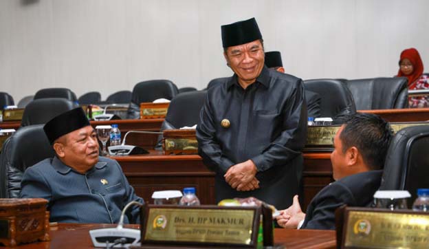 Raperda Pertanggungjawaban Pelaksanaan APBD Provinsi Banten Disetujui