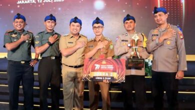 Kelurahan Cimone Raih Juara 2 Lomba 3 Pilar HUT Bhayangkara ke-77