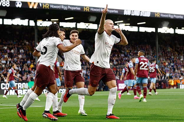 Burnley 0-3 Manchester City: Erling Haaland Mencetak Dua Gol