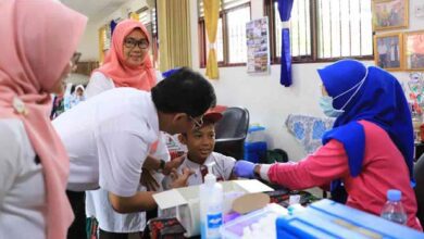 Dinkes Kota Tangerang Kick Off BIAS di 13 Kecamatan dengan Target 46.824 Anak