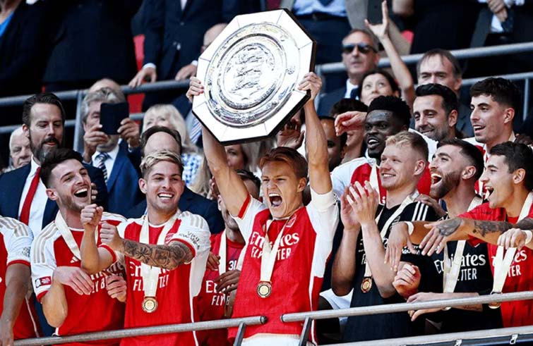 Arsenal 1-1 Man City (Pen 4-1): The Gunners Menangkan Community Shield