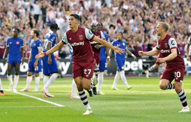 West Ham 3-1 Chelsea: The Hammers Meraih Kemenangan Pertama