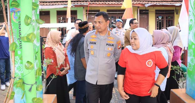 Kapolrestro Tangkot Sambangi Kampung Bebas Narkoba di Ciledug