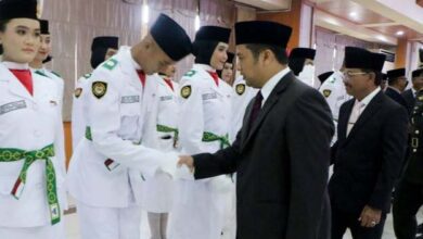 50 Paskibraka Dikukuhkan, Arief: Inspirasi bagi Generasi Muda