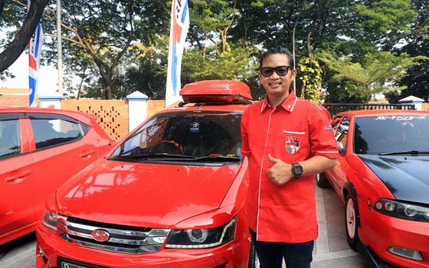 IMI Kota Tangerang Menggelar Parade Otomotif Merah Putih