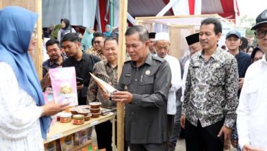 Syafrudin Resmikan Kawasan Pasar Banjar Asri Cipocok Jaya