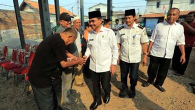 Sachrudin Resmikan Pembangunan Masjid di Kampung Ledug Jatiuwung