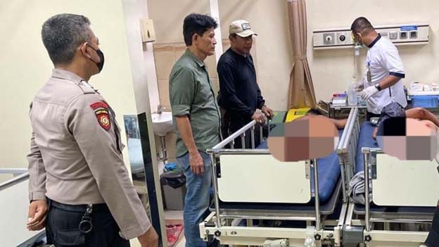 Polsek Jatiuwung Evakuasi 2 Pelaku Curanmor Usai Diamuk Massa