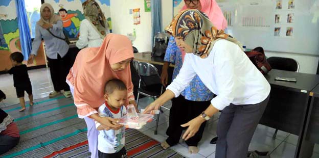 Pelaku UMKM Kecamatan Pinang Siapkan Makanan Sehat untuk Balita