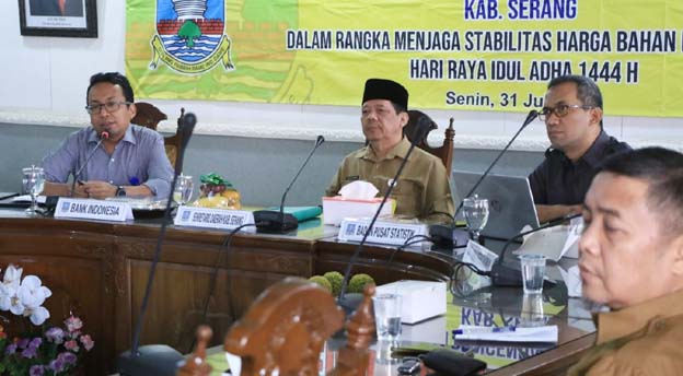 BI Banten Optimis Inflasi di Kabupaten Serang Terus Alami Penurunan