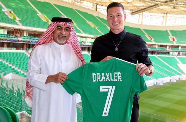 Julian Draxler Bergabung Klub Qatar Al Ahli SC Dengan Kontrak Permanen