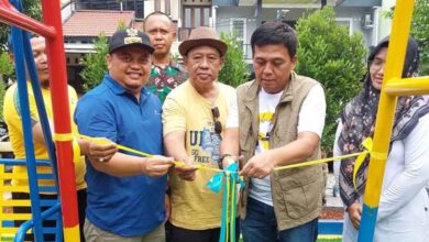 Tingkatkan Keberadaan Ruang Terbuka Publik, Disbudpar Kota Tangerang Resmikan Taman Lingkungan di Poris Plawad Utara