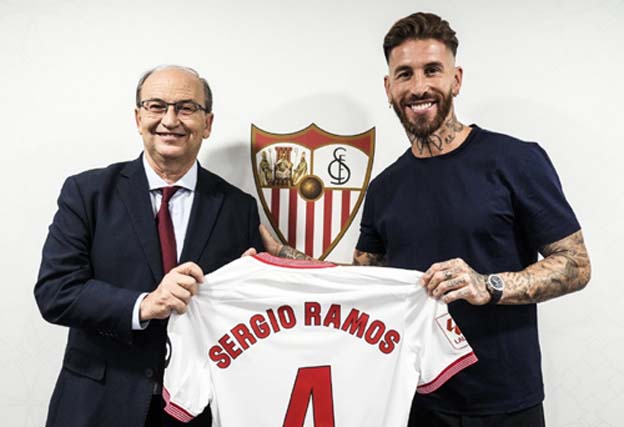 Sergio Ramos Kembali ke Klub Masa Kecilnya Sevilla Sebagai Agen Bebas