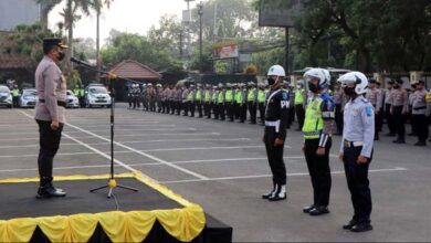 Polres Metro Tangerang Kota Gelar Apel Operasi Zebra Jaya 2023
