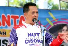 Pj Bupati Tangerang Hadiri Peringatan HUT ke-41 Kecamatan Cisoka