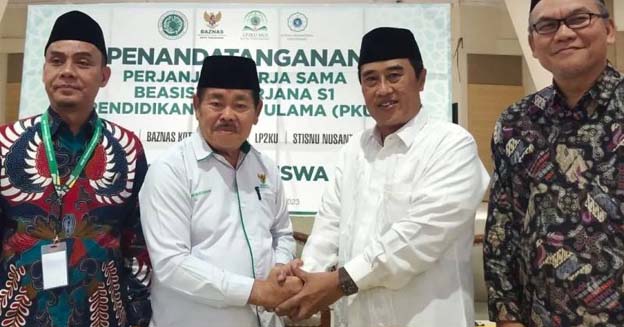 BAZNAS dan MUI Kota Tangerang Teken MoU Program Beasiswa