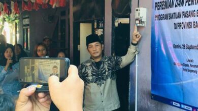 Zulfikar Hadiri Peresmian Meteran Listrik Program BPBL di Cipete
