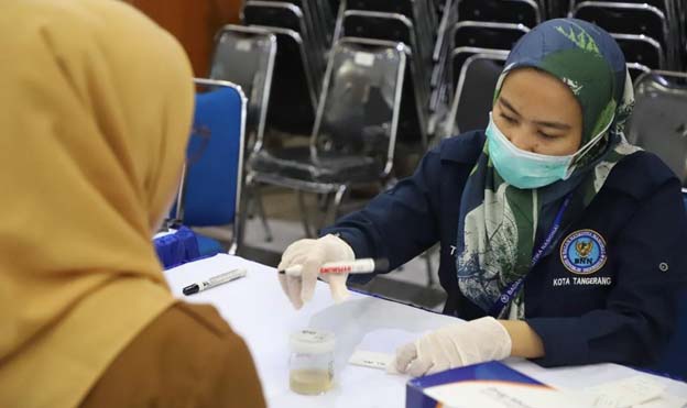 Perangi Narkoba, Pemkot Tangerang Gelar Tes Urine Pegawai