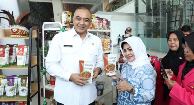 Bupati Zaki Luncurkan Festival UMKM di Bandara Soekarno-Hatta