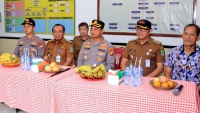 Kapolres Beri Bantuan Sumur Bor di Kampung Tangguh Jaya Ciledug