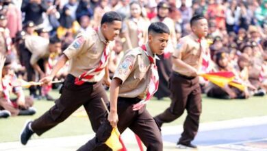 Ratusan Anggota Pramuka Ikuti Lomba Ramba Cisadane III 2023